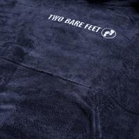 Two Bare Feet Kids Towelling Changing Robe - Black Extra Image 2 Preview
